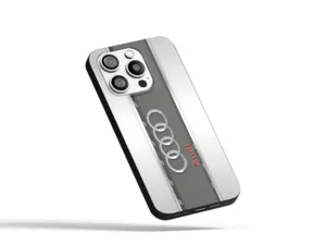 Audi Cover Silicone Smartphone Stile Esclusivo